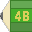 4B����